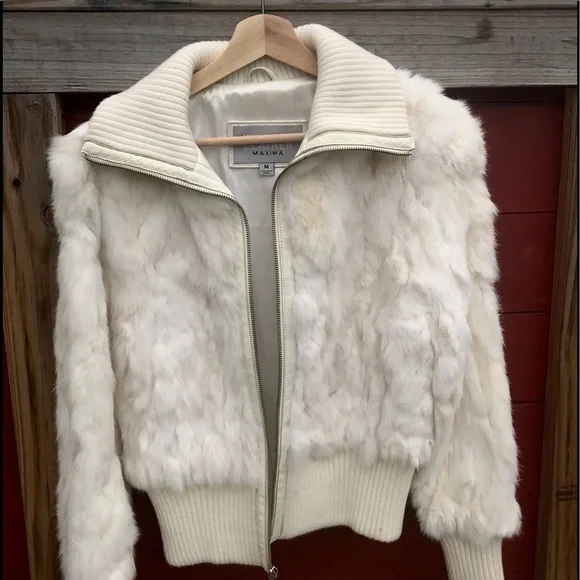 Wilsons Leather Fur Coat NWOT!
